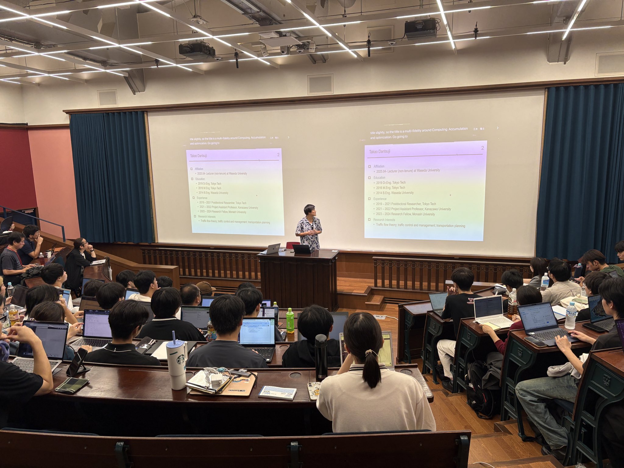Takao Dantsuji (Waseda University)